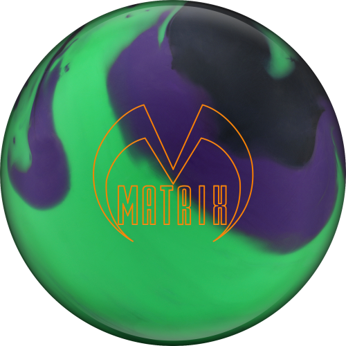 Ebonite - Matrix - Solid   -    Lime / Purple / Black
