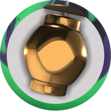 Ebonite - Matrix - Solid   -    Lime / Purple / Black